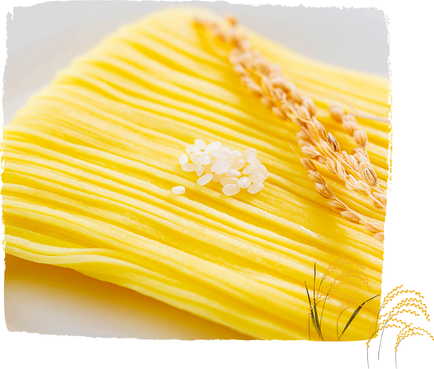 いつも食べるお米で作ったつるつる麺 米粉麺について